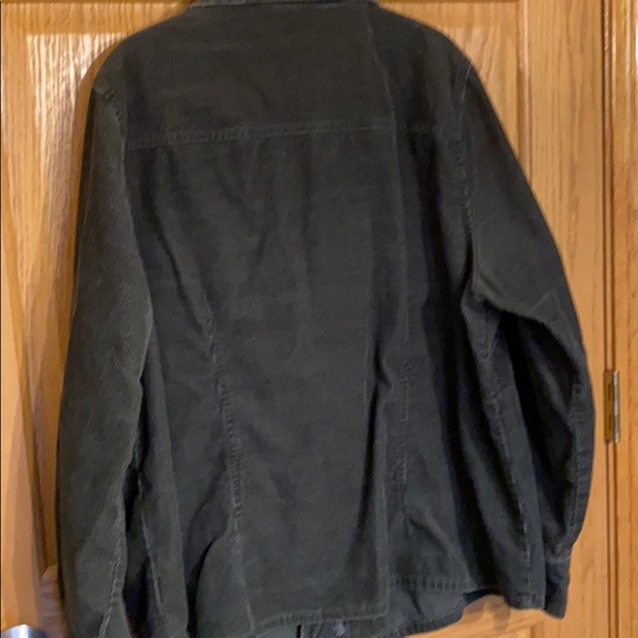 Olive green corduroy jacket - Picture 5 of 7